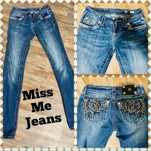 MISS ME JEANS- 26 inch waist bootcut